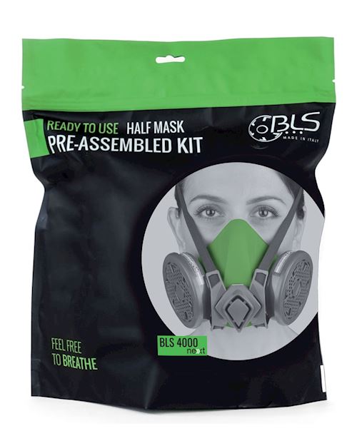 Reusable Half Mask with P3 R Filters - BLS 4500 Next