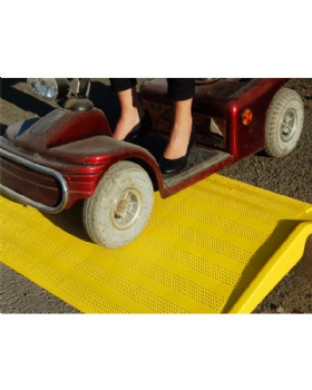 Wheelchair Ramp Mobility Scooter - Wheelie Bin Kerb Ramp