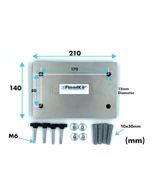 Double Air Brick Cover Flood Plate - Re-usable