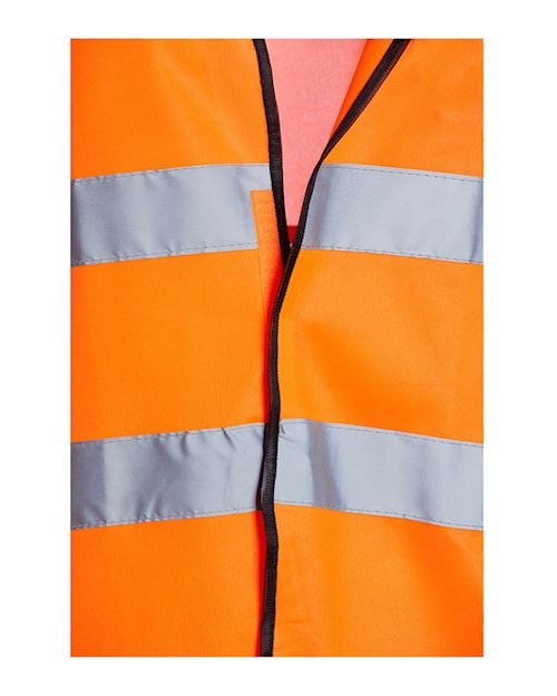 High Visibility Orange Waist Coat Class 2