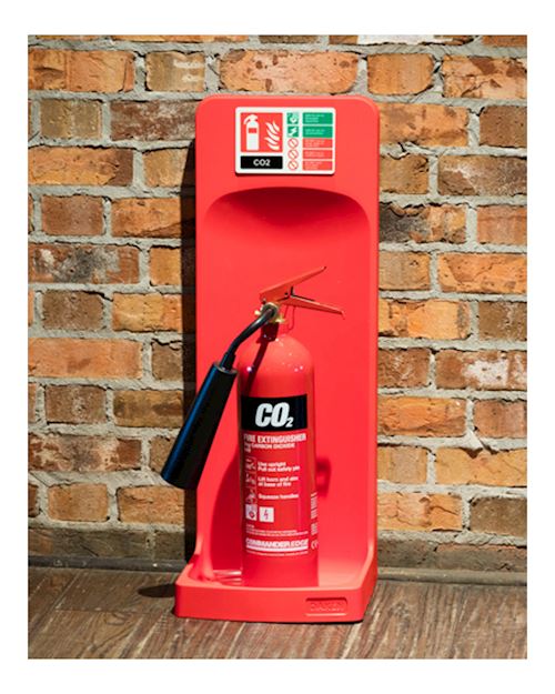 Commander Single Fire Extinguisher Stand