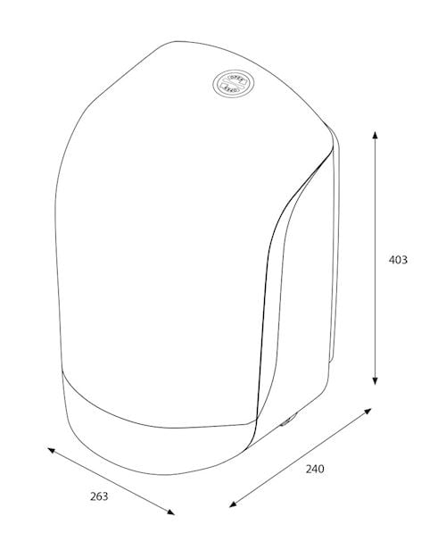 Inclusive Centerfeed M Dispenser 90120 