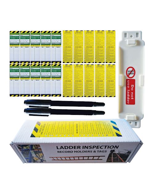 Ladder Check Inspection Tag Kit - Complete Box