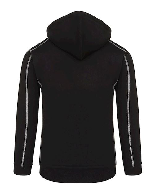 Crane Fur Lined Black Hoodie