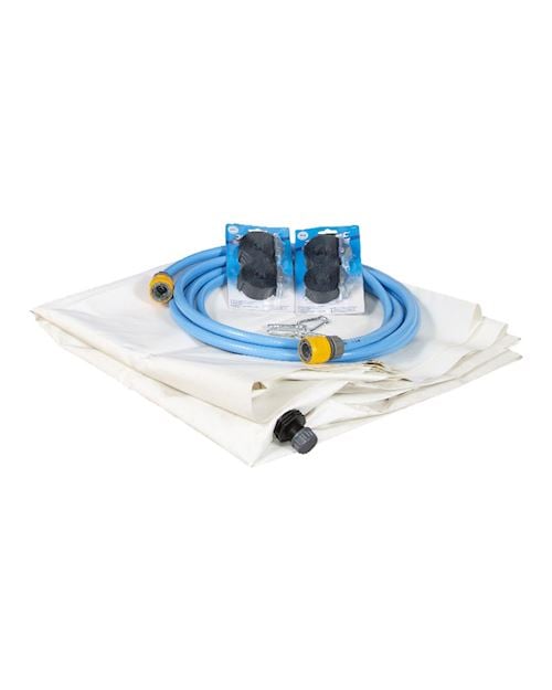 Roof Leak Diverter Kit - White Tarp