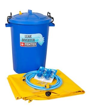 Roof Leak Diverter Kit - Yellow Tarp